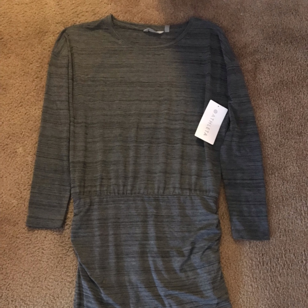 Athleta grey dress